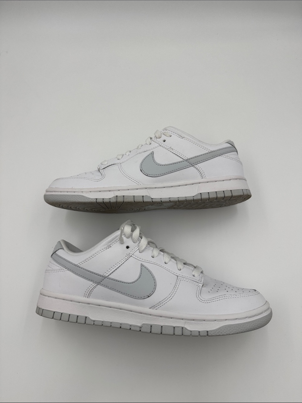 Nike Red and White Dunk Low Retro Box Label - Picture 6 of 6